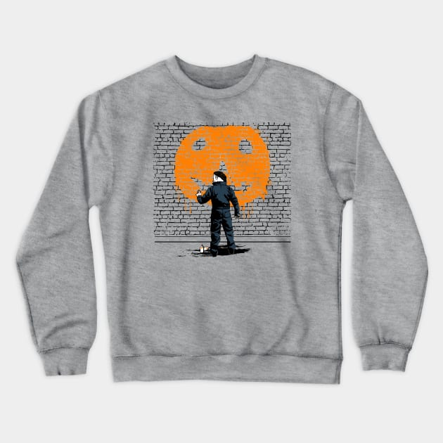 Halloween Graffiti 1978 Crewneck Sweatshirt by illproxy